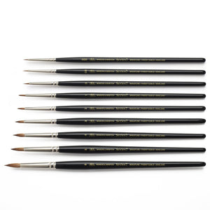 Pinceaux en Martre Kolinsky Series 7 - Pinceaux Aquarelle Poils de Martre Kolinsky Miniature Series 7 - Rond