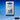 Winsor & Newton Aquarelle professionnelle Demi Godet Winsor Blue Rd - Gros plan du dos du produit emballé avec swatch de couleur 
