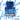 Winsor & Newton Encre de calligraphie 30 ml Blue clair - Gros plan du dos du produit emballé avec swatch de couleur 