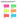 Winsor & Newton Promarker Neon Set 6 Pièce Swatches