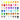 Winsor & Newton 48 Aquarelle Crayons Échantillons 
