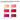 sets de 6 Promarker Tons rouges