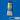 Winsor & Newton Galeria Tube Acrylique 60Ml Teinte bleu céruléen 08 - Gros plan du dos du produit emballé avec swatch de couleur 