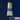Winsor & Newton Galeria Tube Acrylique 60Ml Outremer 08 - Gros plan du dos du produit emballé avec swatch de couleur 