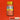 Winsor & Newton Galeria Tube Acrylique 500Ml - Gros plan du dos du produit emballé avec swatch de couleur Teinte Orange Cadmium