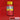 Winsor & Newton Galeria Tube Acrylique 500Ml Teinte Rouge Cadmium - Gros plan du dos du produit emballé avec swatch de couleur 