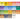Winsor & Newton Cotman Ensemble de voyage mixte 16 Demi Godet 3 tubes Swatch 