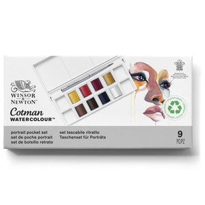 Set de Poche Cotman Portrait